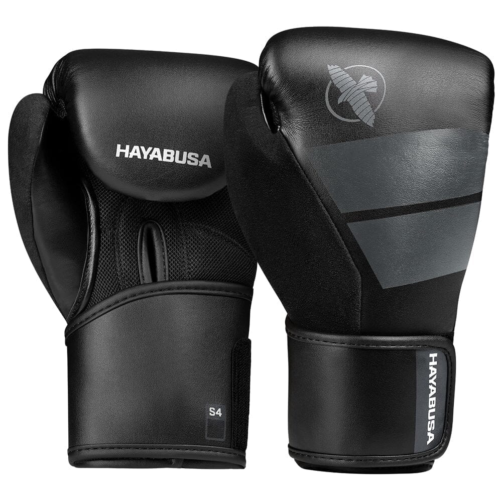 Hayabusa S4 Youth Boxing Glove - Black