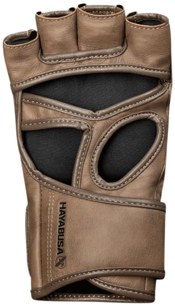 Hayabusa T3 LX 4Oz MMA Gloves - Vintage Brown