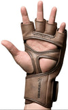 Hayabusa T3 LX 4Oz MMA Gloves - Vintage Brown
