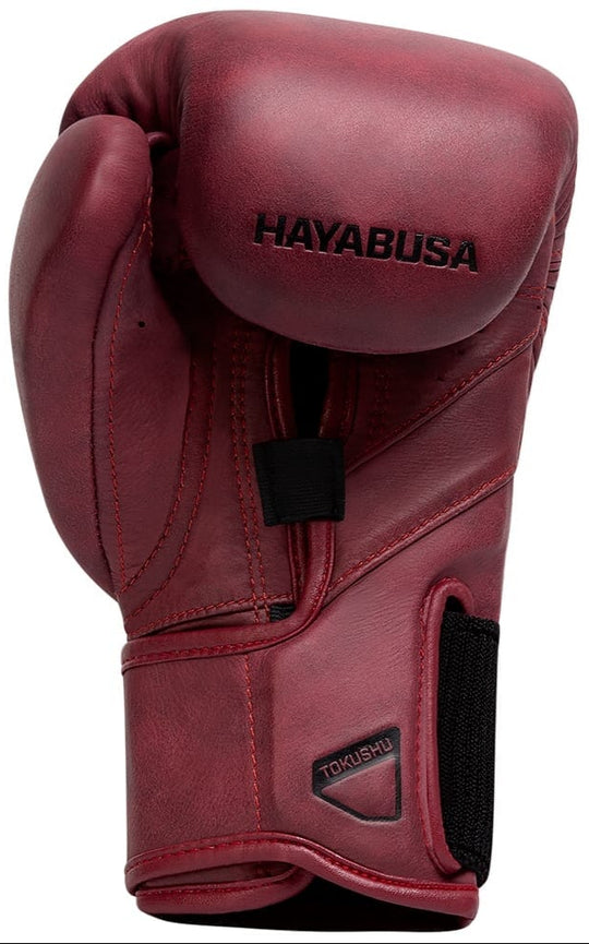 Hayabusa T3 LX Boxing Gloves Crimson Burgundy
