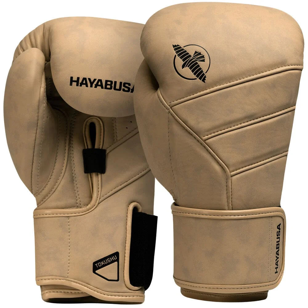 Hayabusa T3 LX Boxing Gloves Tan Beige