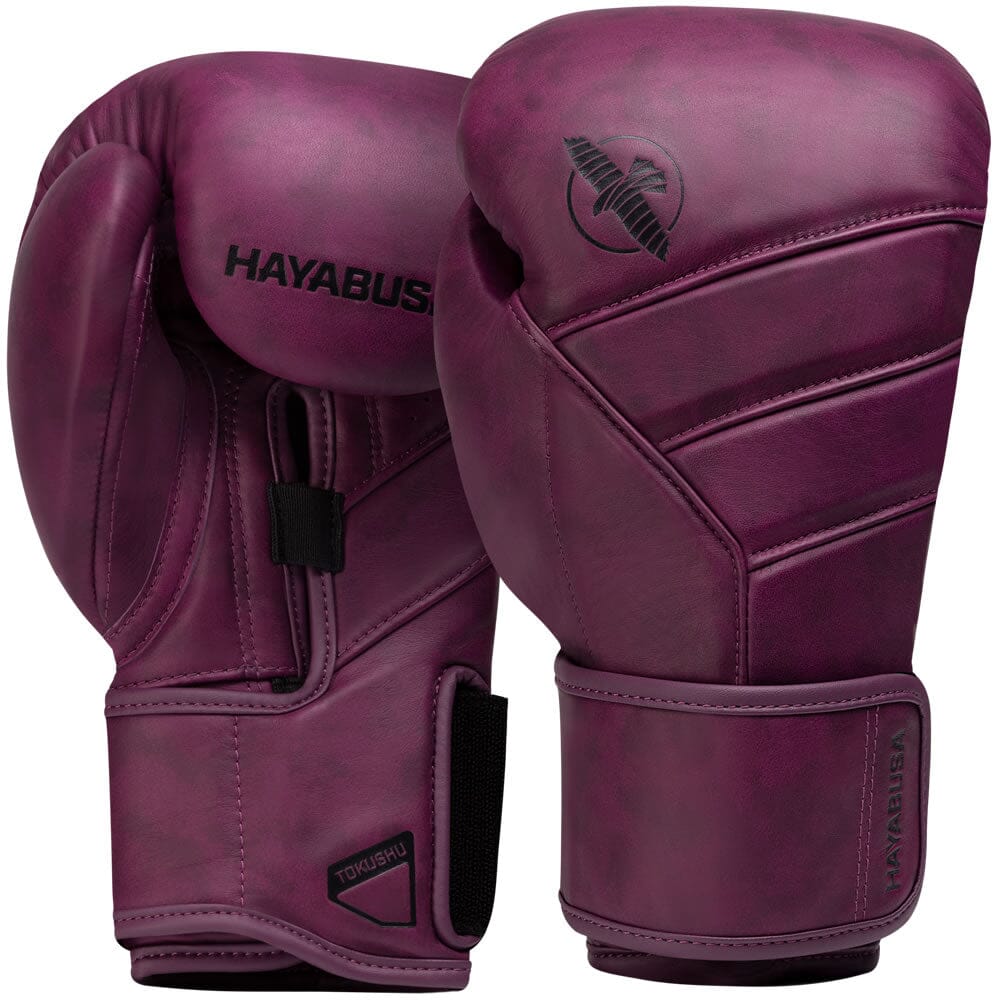 Hayabusa T3 LX Boxing Gloves Wine Purple