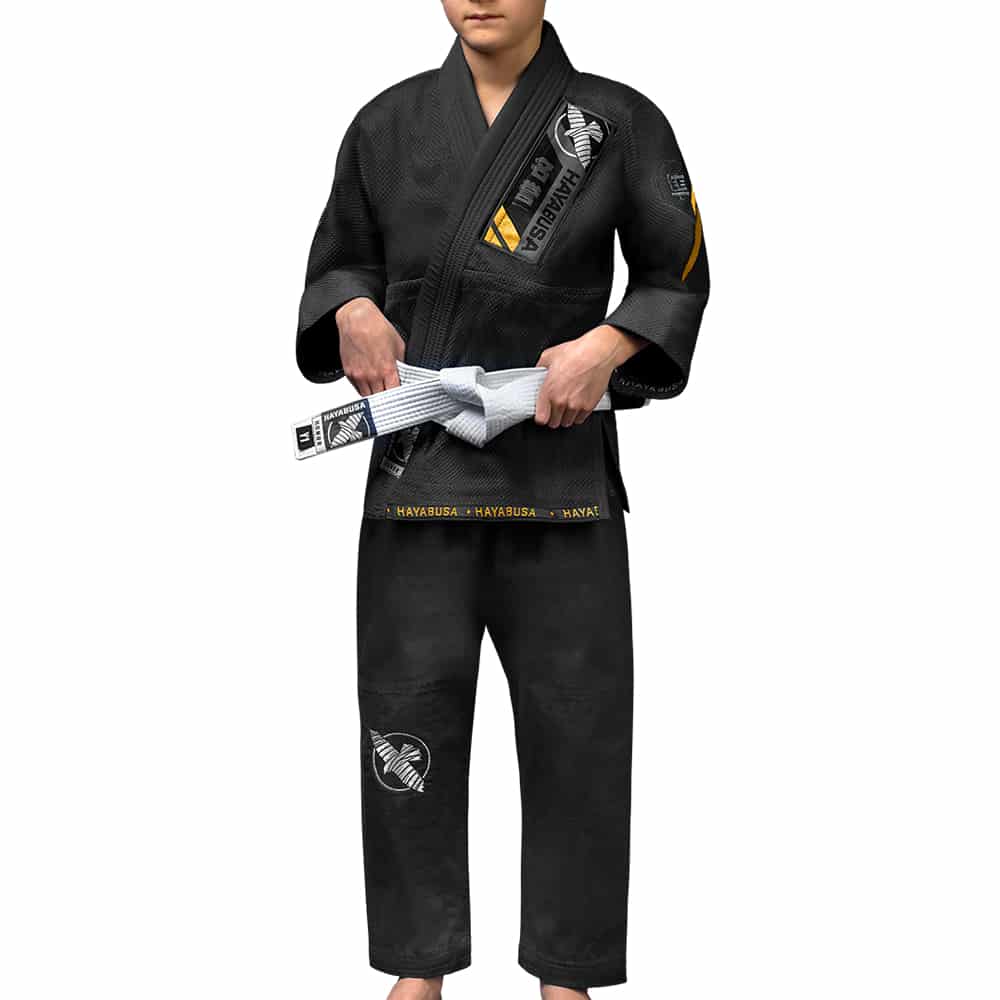 Hayabusa Youth Ascend Lightweight Jiu Jitsu Gi - Black