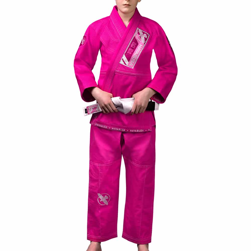 Hayabusa Youth Ascend Lightweight Jiu Jitsu Gi - Pink