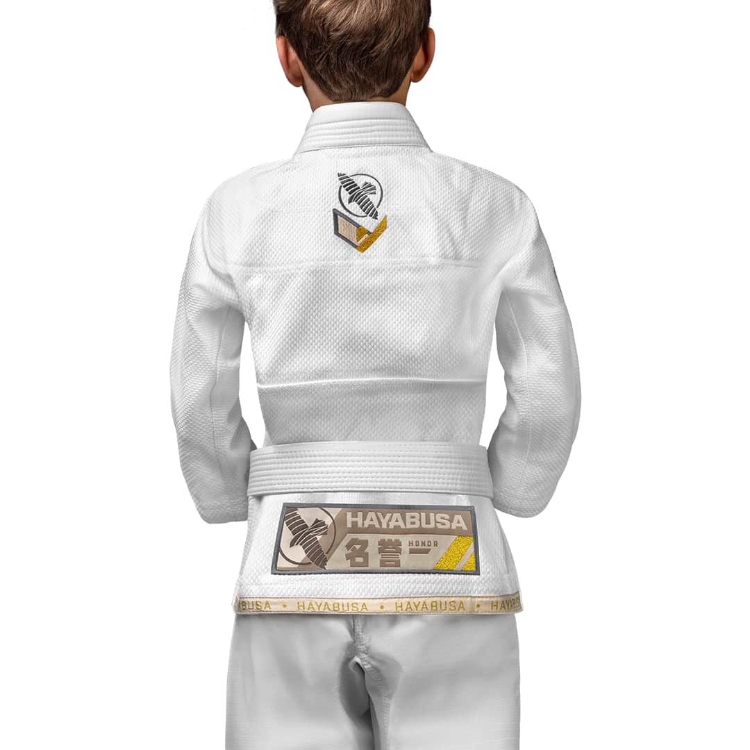 Hayabusa Youth Ascend Lightweight Jiu Jitsu Gi - White