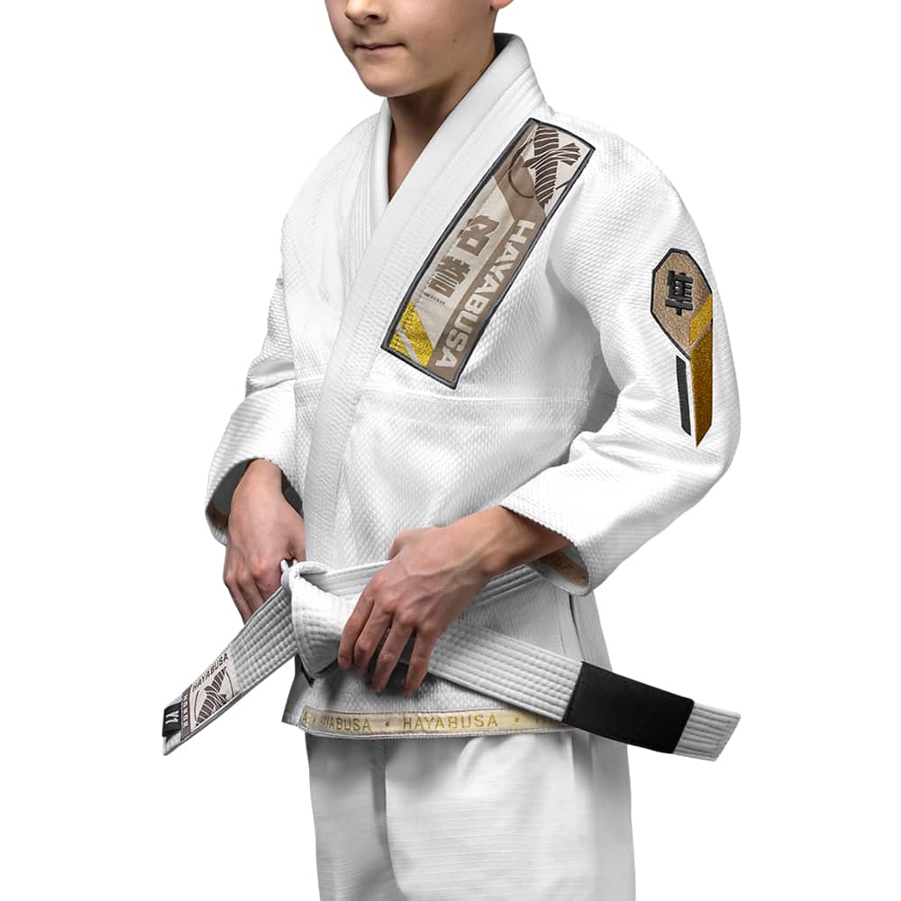 Hayabusa Youth Ascend Lightweight Jiu Jitsu Gi - White