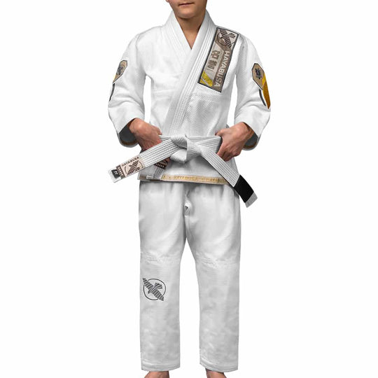 Hayabusa Youth Ascend Lightweight Jiu Jitsu Gi - White