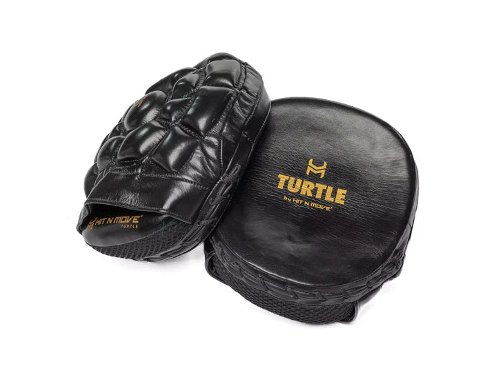 Hit N Move Curved Micro Turtle Mitts - Black