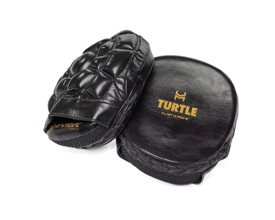 Hit N Move Curved Micro Turtle Mitts - Black