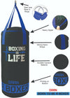 DAAN MAA Kids Punching Bag Set with Free Boxing Gloves