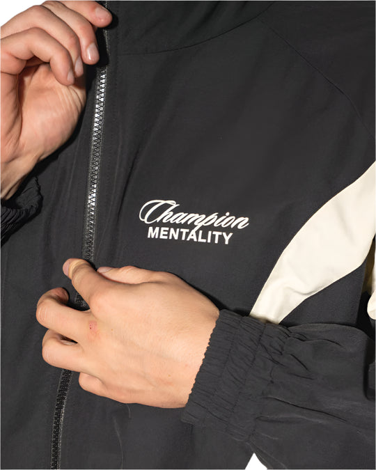 Engage Champion Mentality Track Jacket - Black/White