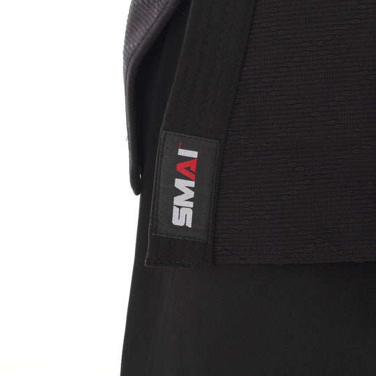 SMAI Judo Uniform - Single Weave Gi - Black