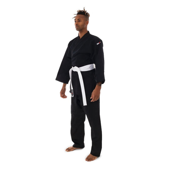 SMAI Judo Uniform - Single Weave Gi - Black