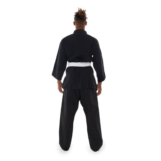 SMAI Judo Uniform - Single Weave Gi - Black