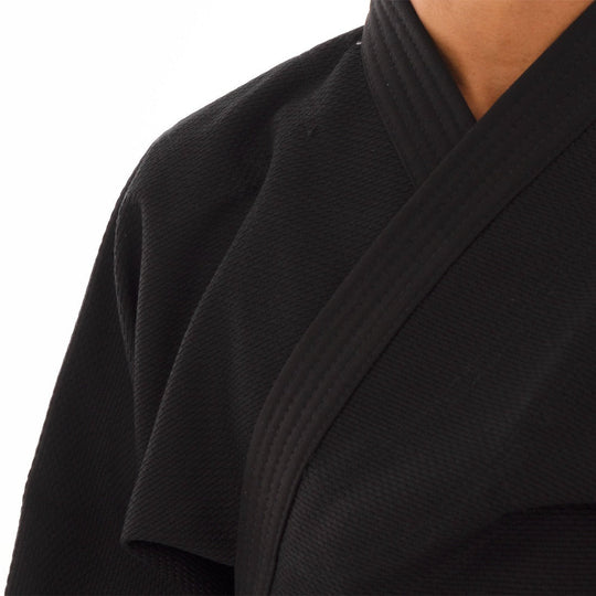 SMAI Judo Uniform - Single Weave Gi - Black