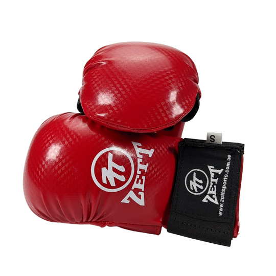 Zett Karate Open Handed Gloves