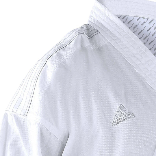 Adidas Kumite Fighter GI White Shoulder Stripes