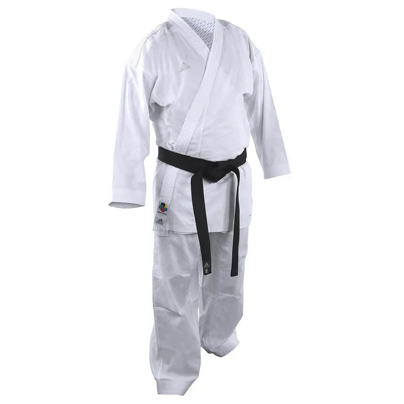 Adidas Kumite Fighter GI White Shoulder Stripes