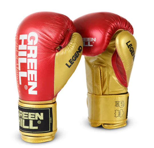 Green Hill Boxing Gloves Legend Platinum