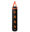 DAAN MMA Leather Boxing Punching Bag - Black/Orange