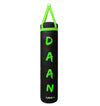 DAAN MMA Leather Boxing Punching Bag - Black/Green