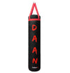 DAAN MMA Leather Boxing Punching Bag - Black/Red