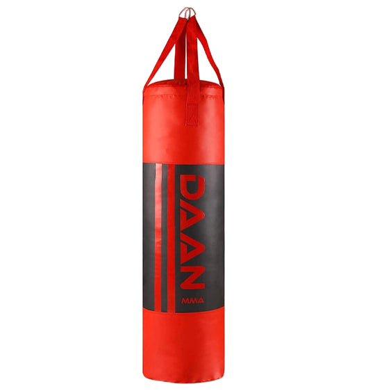 DAAN MMA Vinyl Boxing Punching Bag - Red