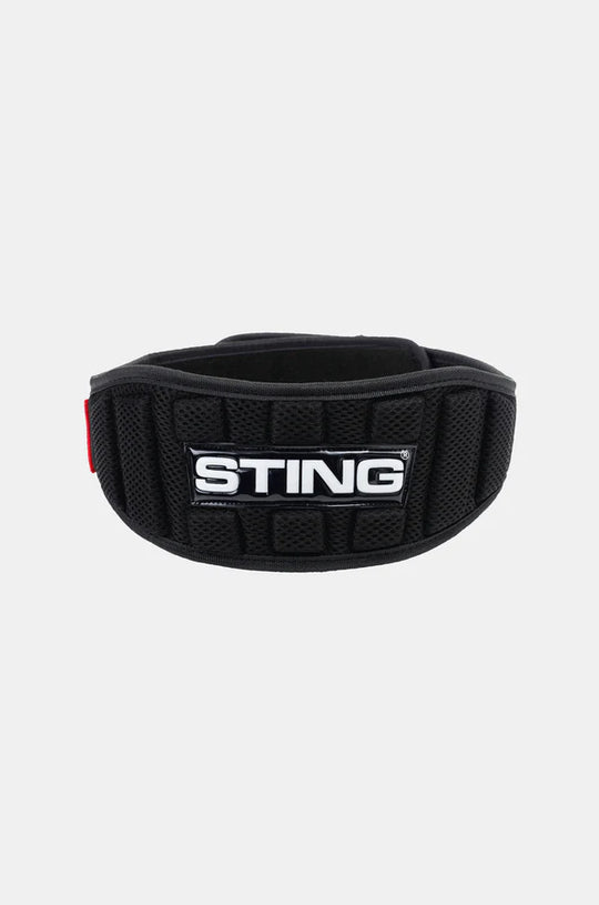 Sting Neo Lifting Belt 4 Inch - Black/Red