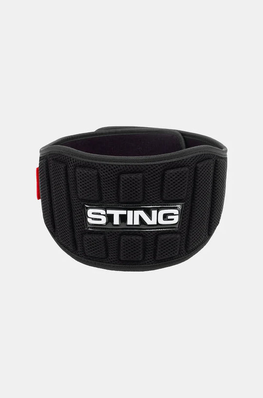 Sting Neo Lifting Belt 6 Inch - Black/Red