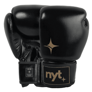 NYT Muay Thai Boxing Gloves - Black/Sand