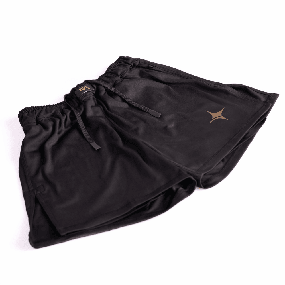 NYT No-GI 2 Layer Fight Shorts - Black/Sand