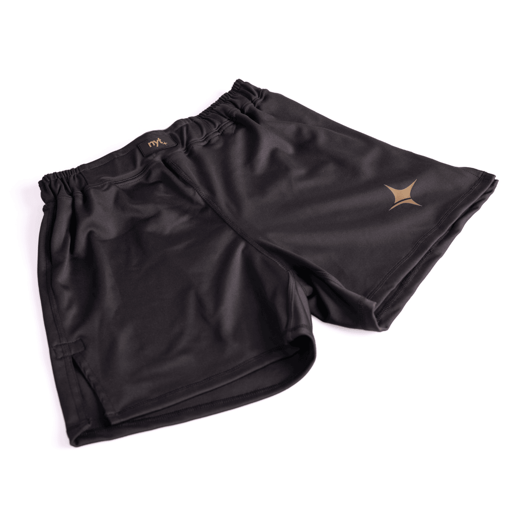 NYT No-Gi Fight Shorts - Black/Sand