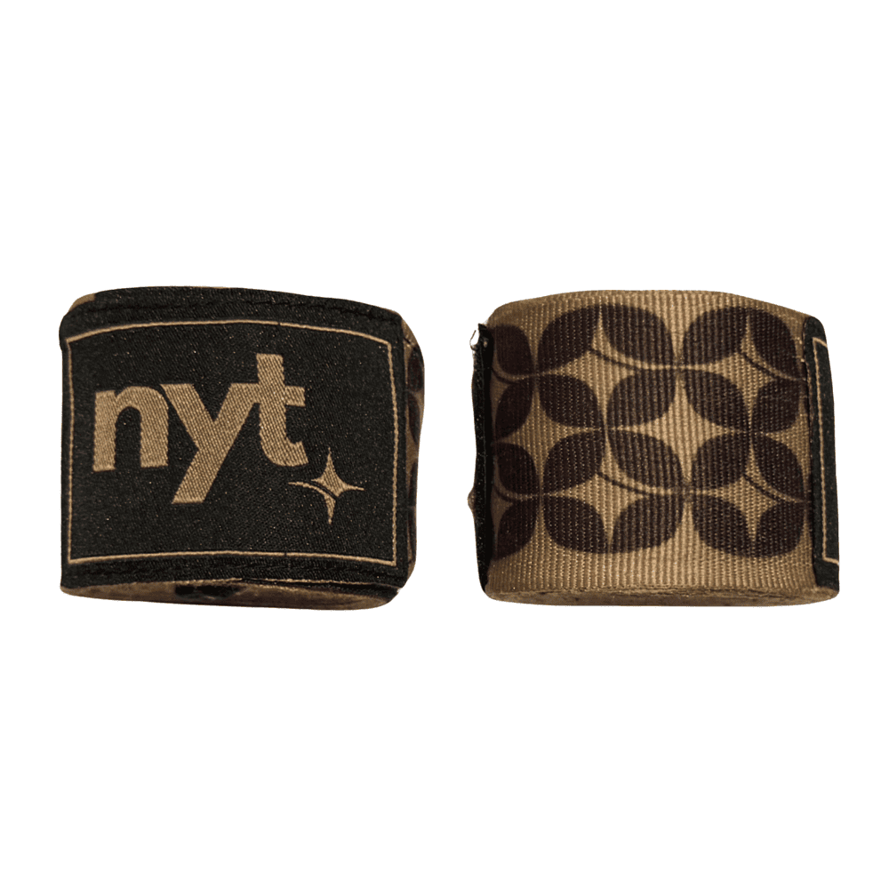 NYT Origin Series 4.5m Hand Wraps Hand Wraps NYT Black/Sand 4.5m