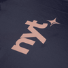 NYT Short Sleeve Sand Centre Logo Rashguard Rashguards NYT