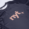 NYT Short Sleeve Sand Centre Logo Rashguard Rashguards NYT Black/Sand X Small