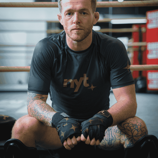 NYT Staple Series Hand Wraps Black/Sand Hand Wraps NYT