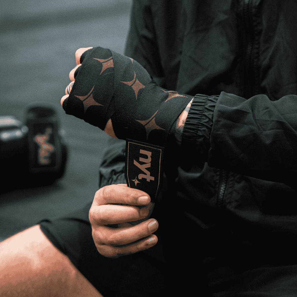NYT Staple Series Hand Wraps Black/Sand Hand Wraps NYT