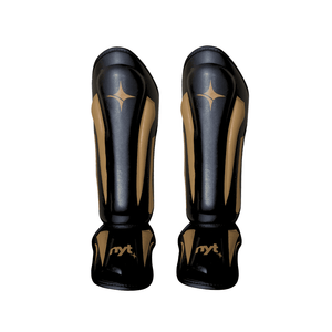 NYT Youth Nytmare Shin Guards - Black/Sand
