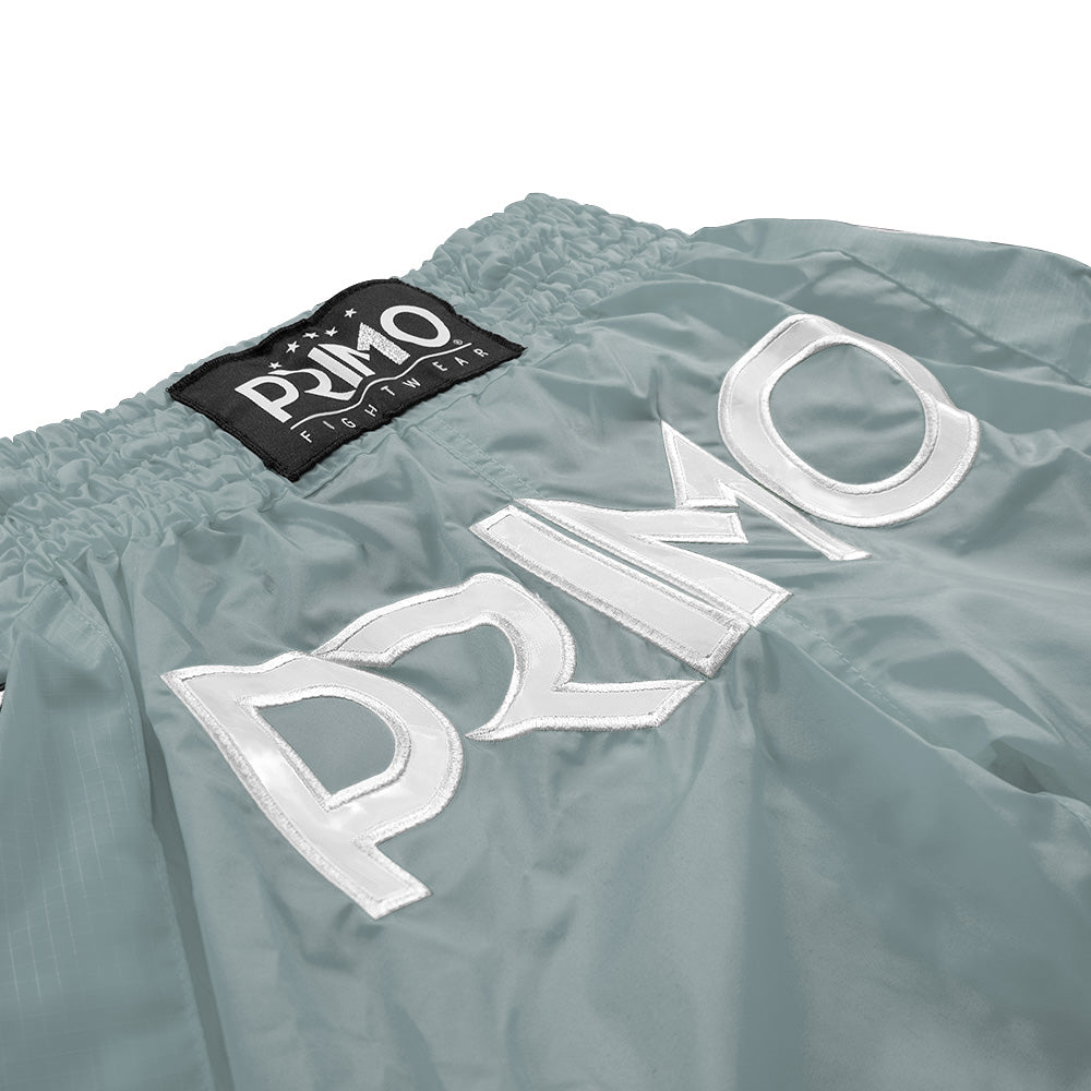 Primo Super Nylon Muay Thai Shorts - Hammerhead Grey