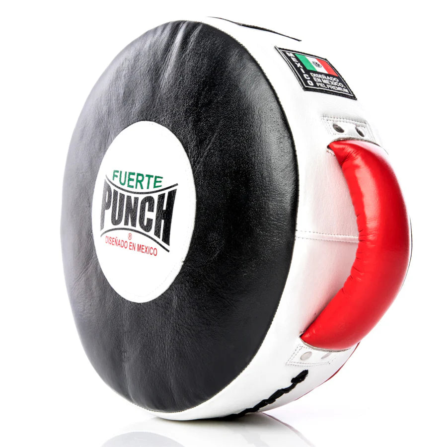 Punch Round Shield - Mexican™ - Red Soft / Black Hard