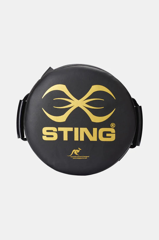 Sting Round Hd Bump/Strike Shield - Black/Gold - Standard