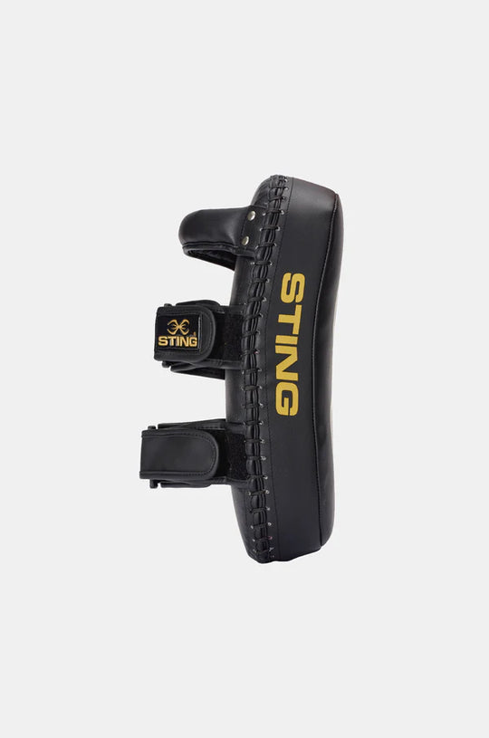 Sting Armaplus Thai Kick Pads - Black/Gold - Standard