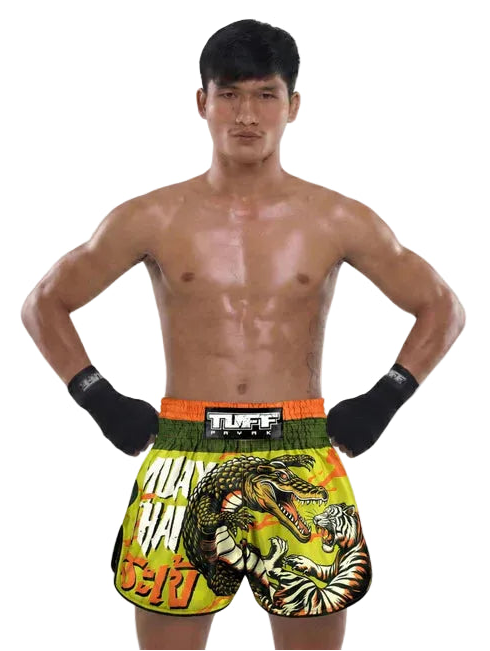 Tuff Lord of the Deep Retro Muay Thai Shorts
