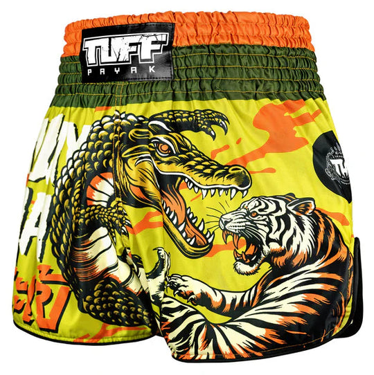 Tuff Lord of the Deep Retro Muay Thai Shorts