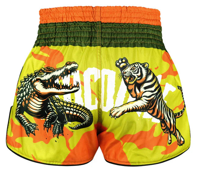 Tuff Lord of the Deep Retro Muay Thai Shorts