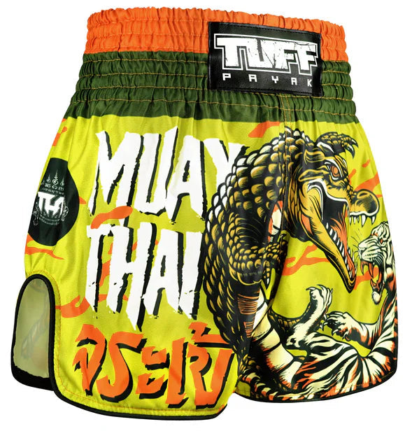Tuff Lord of the Deep Retro Muay Thai Shorts