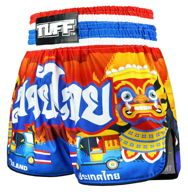 Tuff Siam In Motion Retro Muay Thai Shorts