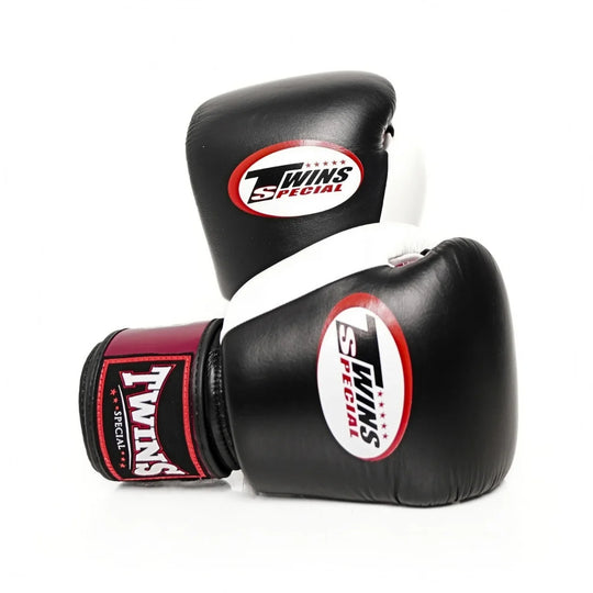 Twins Special BGVL3-3T Boxing Gloves - Maroon/Black/White