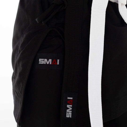 SMAI Karate Uniform - 12oz Canvas Gi - Black