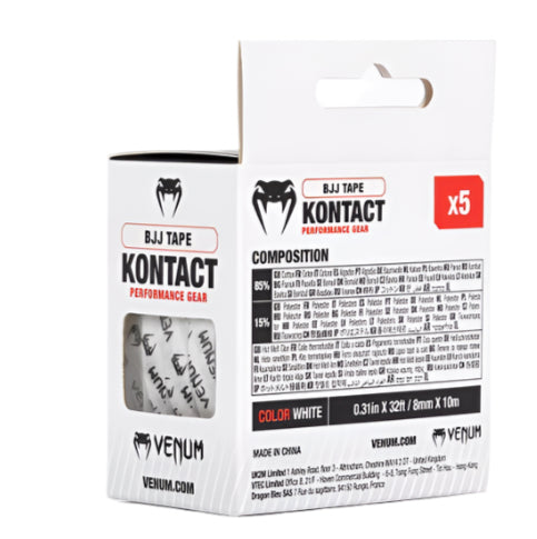 Venum Kontact BJJ Finger Tape - White/Black